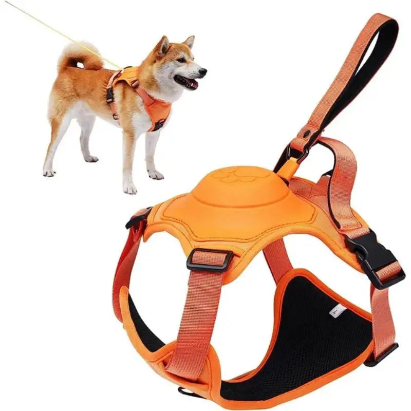 Dog Harness with Leash Retractable