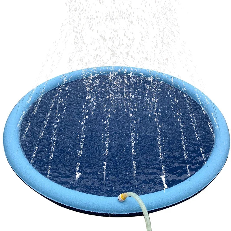 The Funny Pets® Non-Slip Splash Pad for Kids and Dog