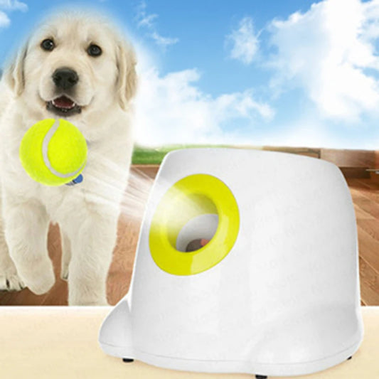 The Funny Pets™ Automatic Tennis Ball Launcher for Dogs