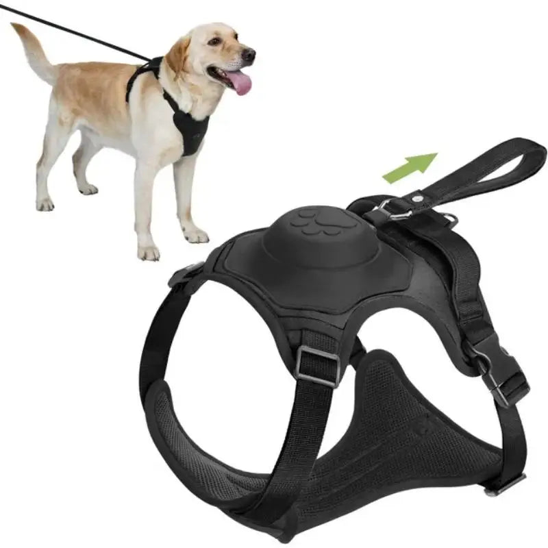 Dog Harness with Leash Retractable