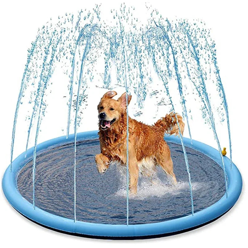 The Funny Pets® Non-Slip Splash Pad for Kids and Dog