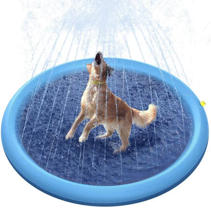 The Funny Pets® Non-Slip Splash Pad for Kids and Dog